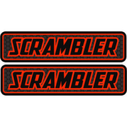 Ducati Scrambler Style 4 Stickers Decals - DecalsHouse