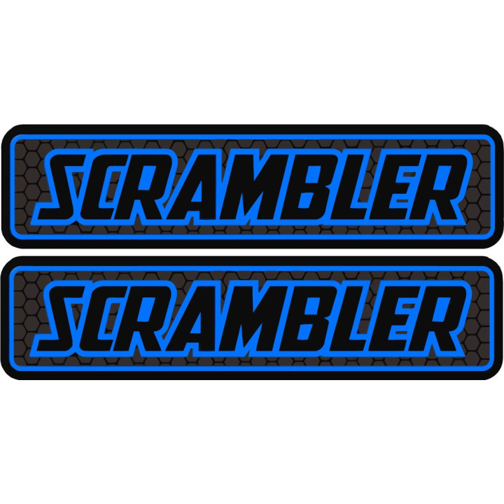 Ducati Scrambler Style 5 Stickers Decals - DecalsHouse