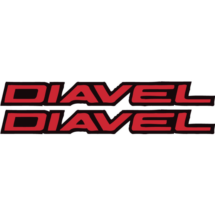 Ducati Xdiavel Black And Red Stickers Decals - DecalsHouse