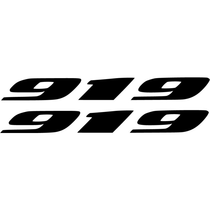 Honda 919 Stickers – CB900F Hornet Decals (2-Pack)
