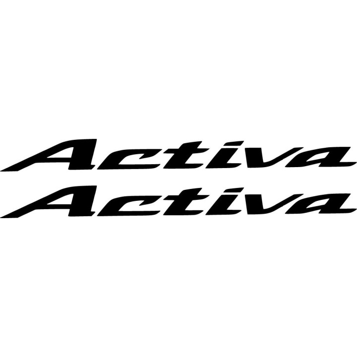 Honda Activa Die Cut Stickers Decals - DecalsHouse