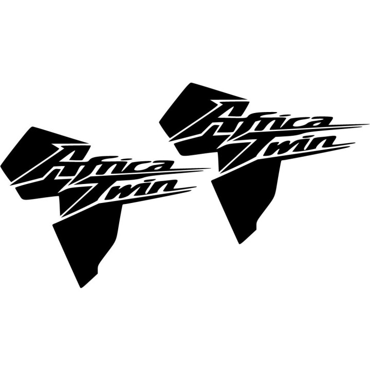 Honda Africa Twin Africa Die Cut Style 2 Stickers Decals - DecalsHouse