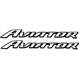 Honda Aviator Outline Die Cut Stickers Decals - DecalsHouse