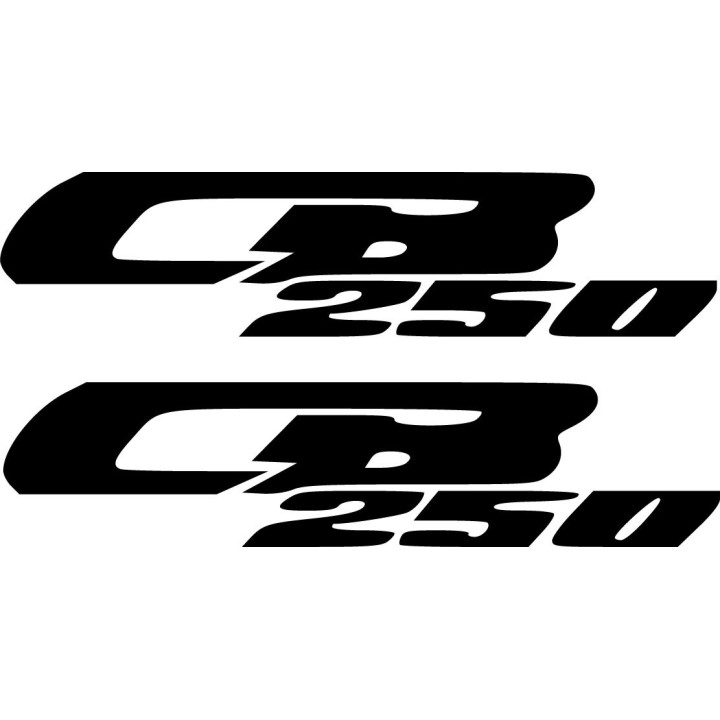Honda Cb 250 Die Cut Stickers Decals - DecalsHouse