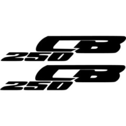 Honda Cb 250 Die Cut Style 2 Stickers Decals - DecalsHouse