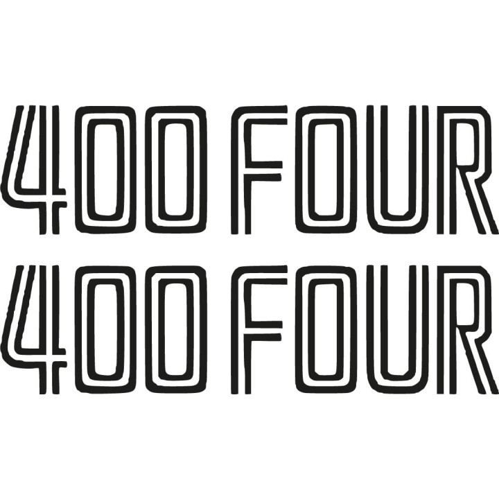 Honda Cb 400 Die Cut Style 2 Stickers Decals - DecalsHouse