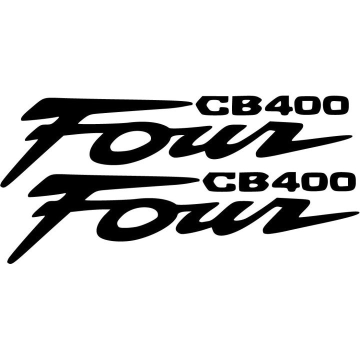 Honda Cb 400 Die Cut Style 3 Stickers Decals - DecalsHouse