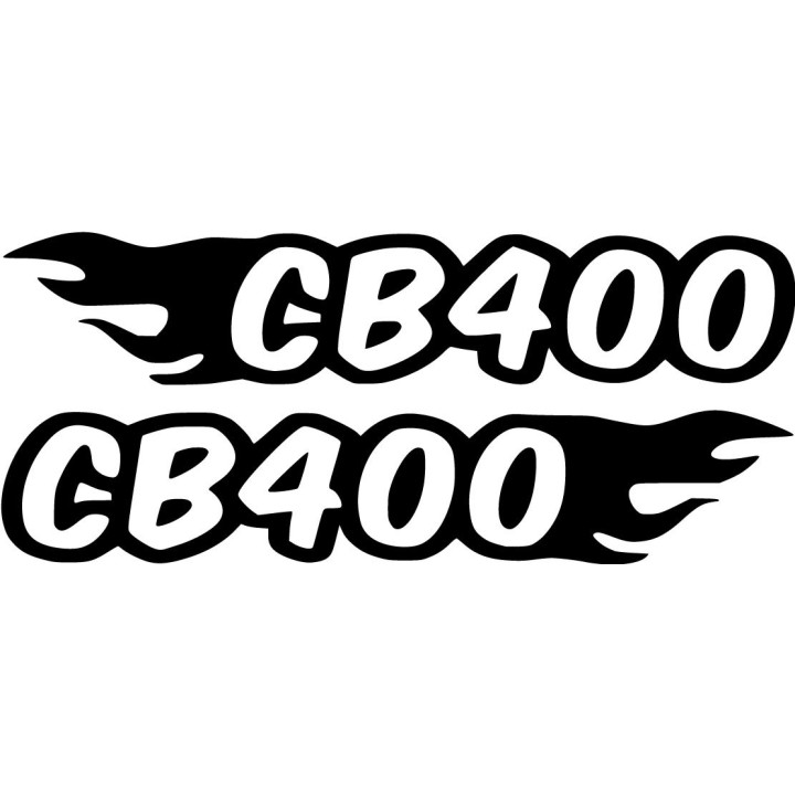 Honda Cb 400 Die Cut Style 4 Stickers Decals - DecalsHouse