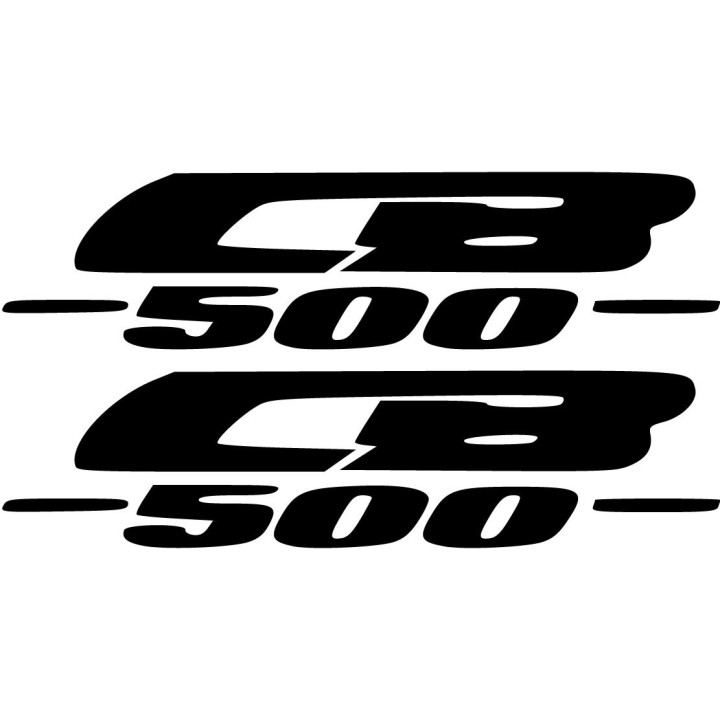 Honda CB500 Stickers – CB500F CB500X CB500R Motorcycle Decals (2-Pack)