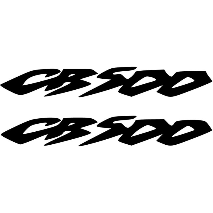 Honda Cb 500 Die Cut Style 3 Stickers Decals - DecalsHouse