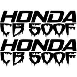 Honda Cb 500 Die Cut Style 4 Stickers Decals - DecalsHouse