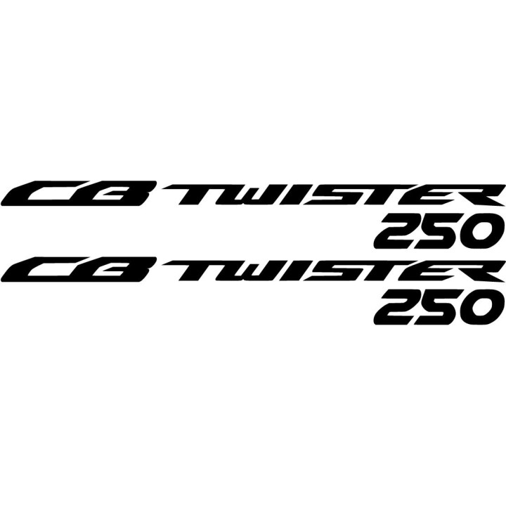 Honda Cb Twister 250 Die Cut Stickers Decals - DecalsHouse