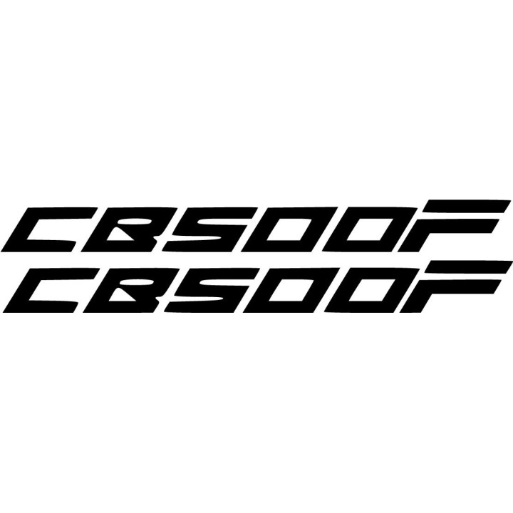 Honda Cb500f Die Cut Style 2 Stickers Decals - DecalsHouse