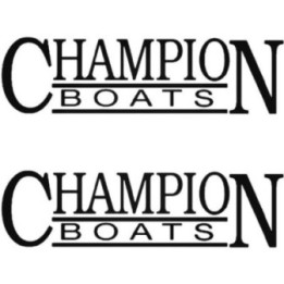 Buy Champion S Boat Kit Decal Sticker Online