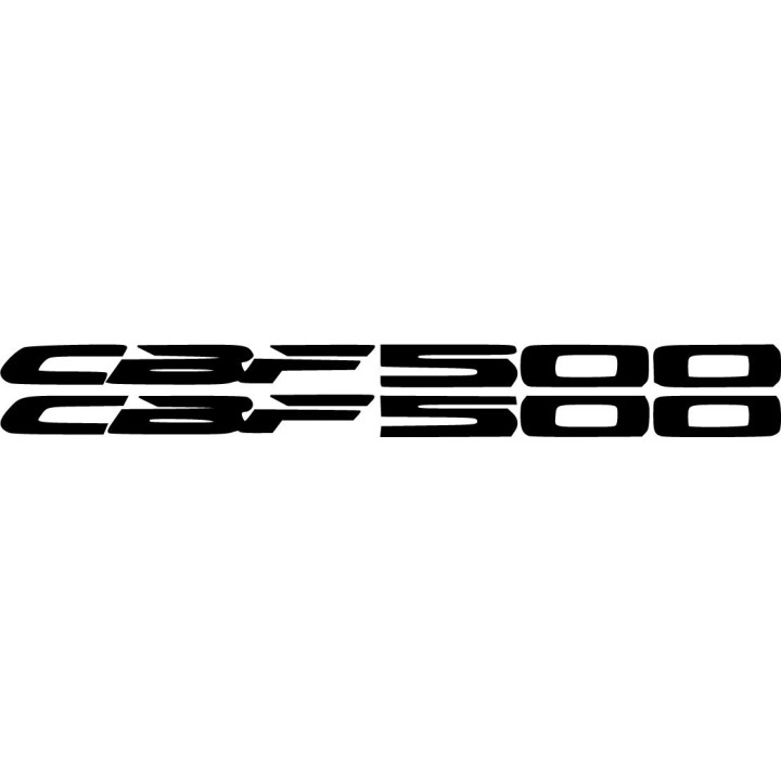 Honda Cbf 500 Die Cut Style 2 Stickers Decals - DecalsHouse