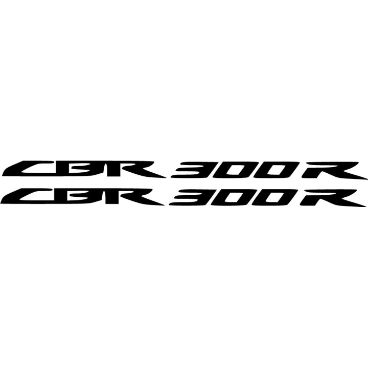 Honda Cbr 300 Die Cut Style 3 Stickers Decals - DecalsHouse