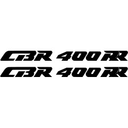 Honda Cbr 400 Fireblade Die Cut Style 2 Stickers Decals - DecalsHouse