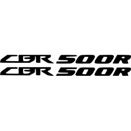 Honda Cbr 500 Die Cut Style 2 Stickers Decals - DecalsHouse