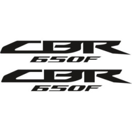 Honda CBR650F Sportbike Stickers – Fairing Decals (2-Pack)