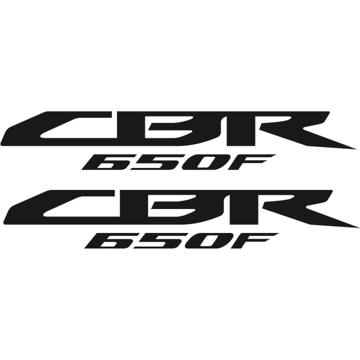 Honda CBR650F Sportbike Stickers – Fairing Decals (2-Pack)
