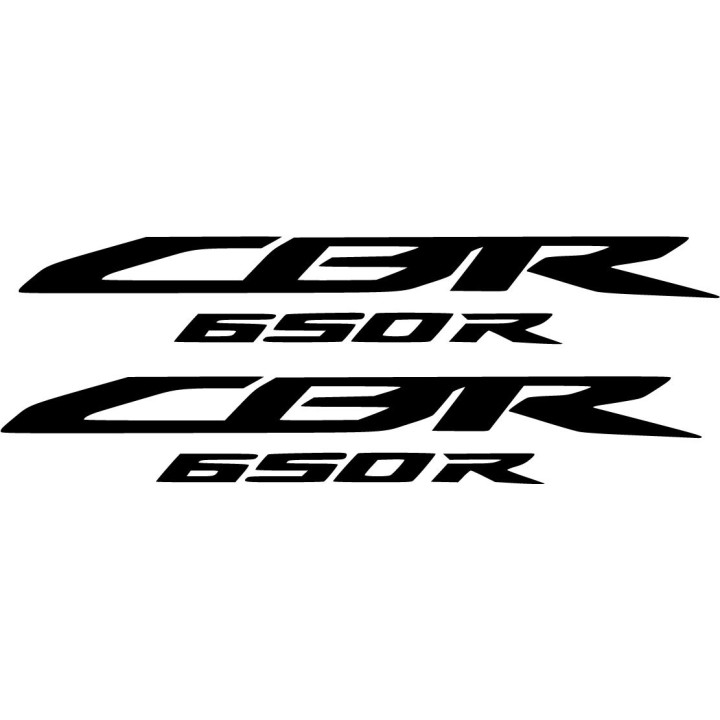 Honda CBR650R Vinyl Stickers 2-Pack