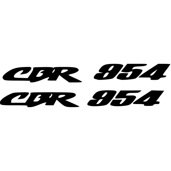 Honda CBR954RR Supersport Stickers – Fireblade 954 Motorcycle Decals (2-Pack)