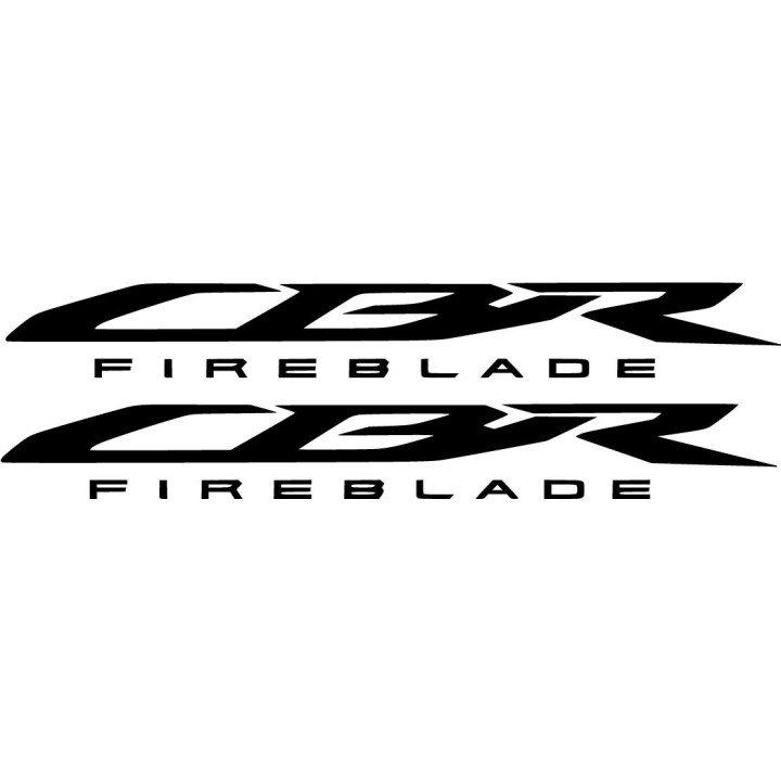 Honda Cbr Fireblade Die Cut Style 2 Stickers Decals - DecalsHouse