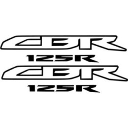 Honda Cbr125r Die Cut Style 3 Stickers Decals - DecalsHouse