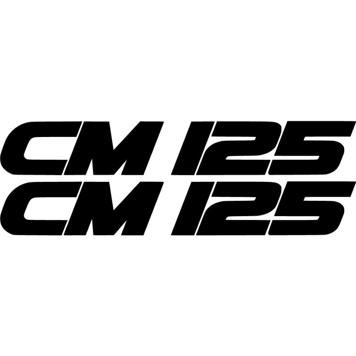 Honda Cm 125 Die Cut Stickers Decals - DecalsHouse