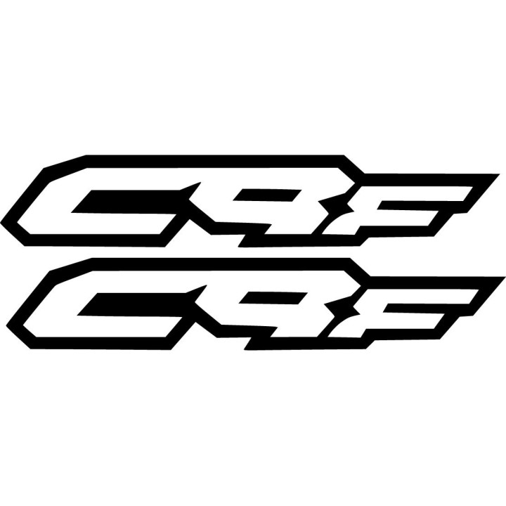 Honda Crf Outline Die Cut Stickers Decals - DecalsHouse