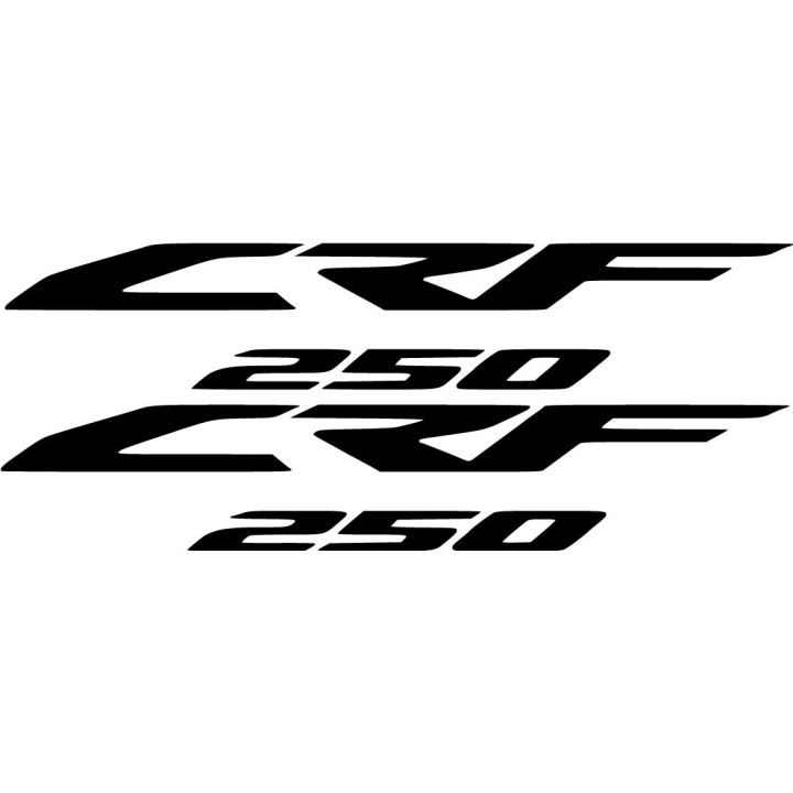 Honda Crf250 Die Cut Stickers Decals - DecalsHouse
