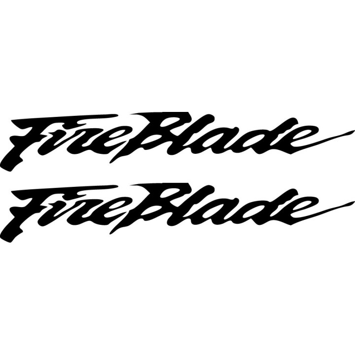 Honda Fireblade Stickers – CBR900RR CBR1000RR Decals (2-Pack)