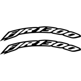 Honda Fjr 1300 Outline Curved Die Cut Stickers Decals - DecalsHouse