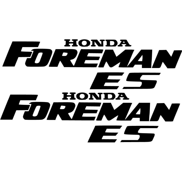 Honda Fourtrax Foreman ES ATV Stickers – Quad Decals (2-Pack)