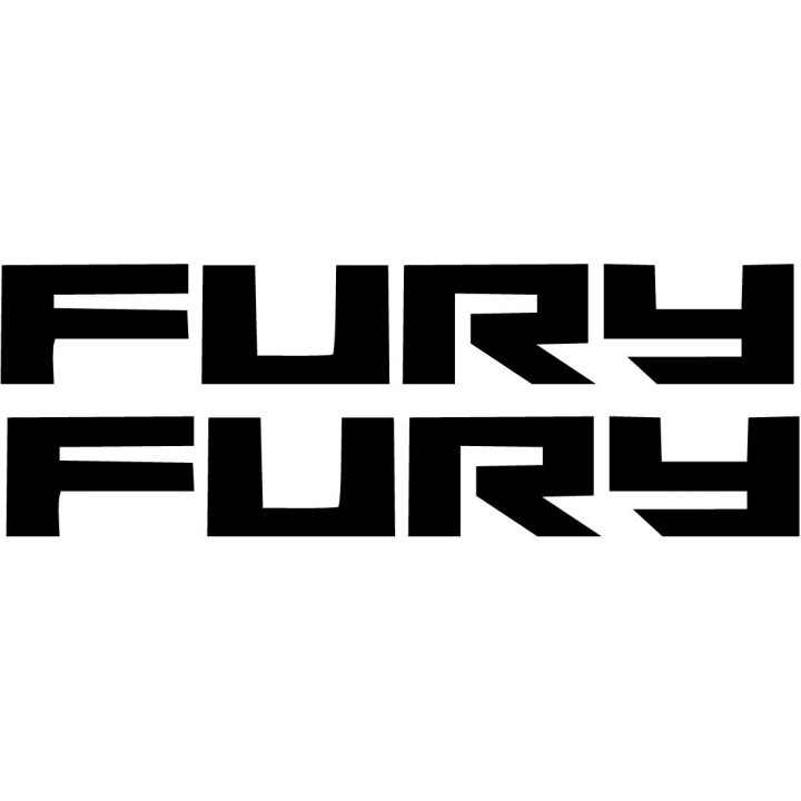 Honda Fury Die Cut Style 2 Stickers Decals - DecalsHouse