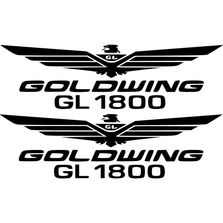 Honda Gold Wing GL1800 Touring Stickers – Motorcycle Decals (2-Pack)