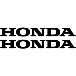 Honda Logo Lettering Stickers | Premium Vinyl Motorcycle Decals