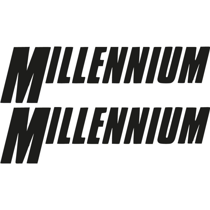Honda Millenium Die Cut Stickers Decals - DecalsHouse
