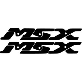 Honda Msx Die Cut Style 2 Stickers Decals - DecalsHouse