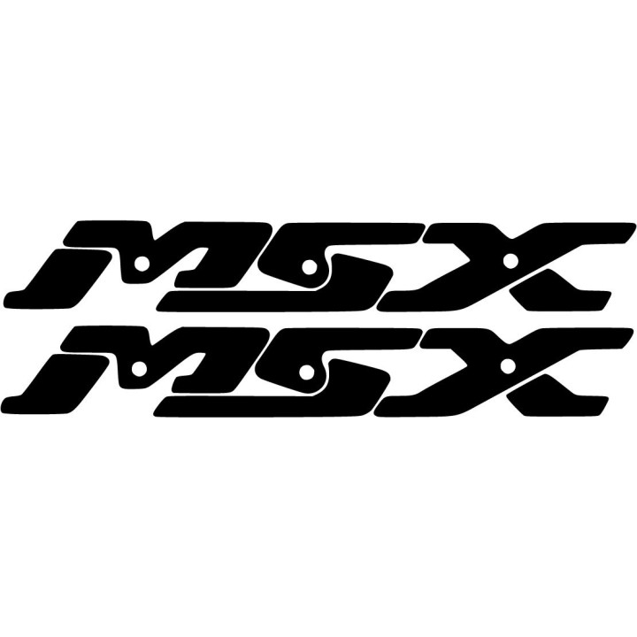 Honda Msx Die Cut Style 2 Stickers Decals - DecalsHouse