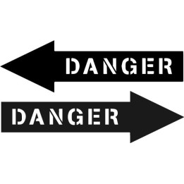 Buy Danger Arrows Boat Kit Decal Sticker Online