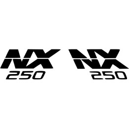 Honda NX250 Stickers – AX-1 Dual Sport Trail Bike Decals (2-Pack)