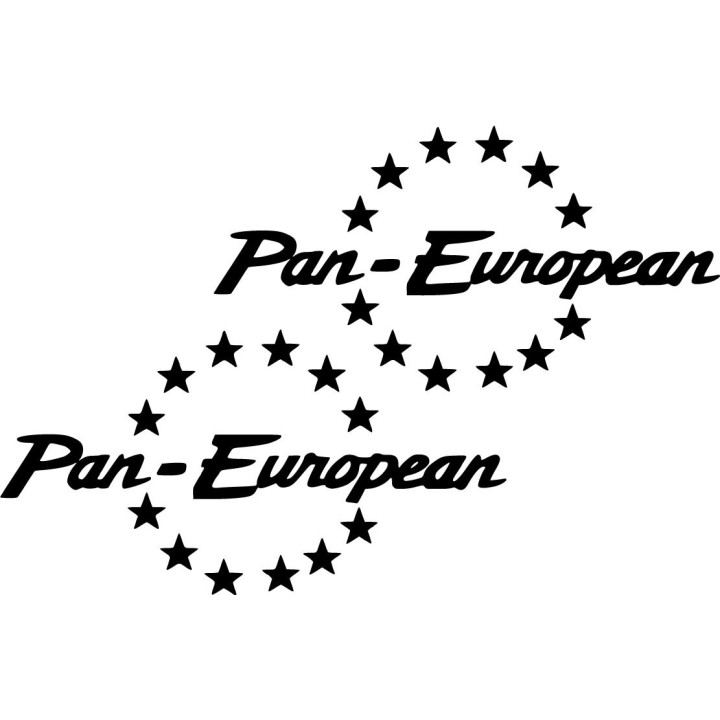 Honda Paneuropean Die Cut Stickers Decals - DecalsHouse