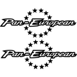 Honda Paneuropean Die Cut Style 2 Stickers Decals - DecalsHouse