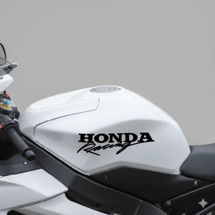 Honda Racing Stickers – HRC MotoGP WSBK Vinyl Decals (2-Pack)
