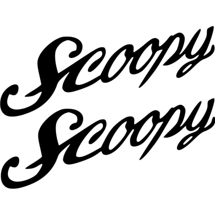 Honda Scoopy Die Cut Stickers Decals - DecalsHouse