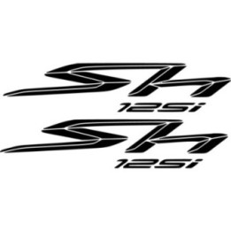 Honda SH125 Stickers – SH125i SH150i SH300i Scooter Decals (2-Pack)