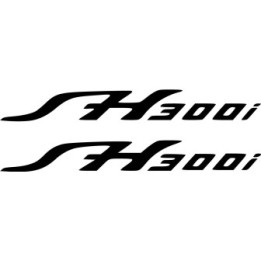 Honda Sh 300 Die Cut Style 2 Stickers Decals - DecalsHouse