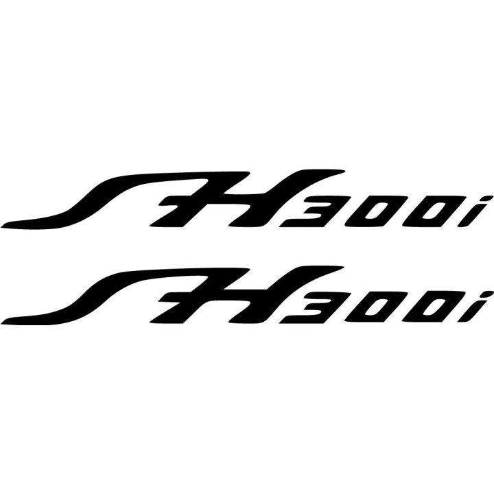 Honda Sh 300 Die Cut Style 2 Stickers Decals - DecalsHouse