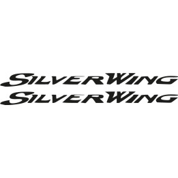 Honda Silver Wing Stickers – FJS600 FJS400 Maxi Scooter Decals (2-Pack)